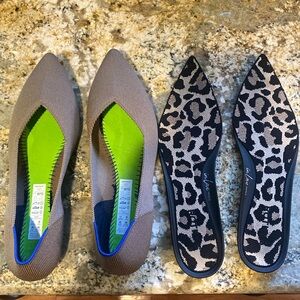 Rothy’s the point II in portobello size 10